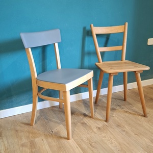 Set de 4 scaune Bistro mix and match reconditionate  - casă & stil de viață - mobilier artizanal - scaune, taburete, fotolii - Artynos.ro Set de 4 scaune Bistro mix and match reconditionate  - casă & stil de viață - mobilier artizanal - scaune, taburete, fotolii - Artynos.ro