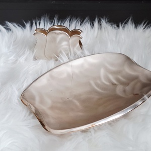 Tavita argintata si suport pentru servetele - casă & stil de viață - echipamente de bucătărie - accesorii de servire - tăvițe - Artynos.ro