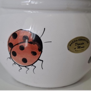 Vas ceramic pentru depozitare usturoi - casă & stil de viață - echipamente de bucătărie - accesorii de depozitare  - recipient de condimente - Artynos.ro