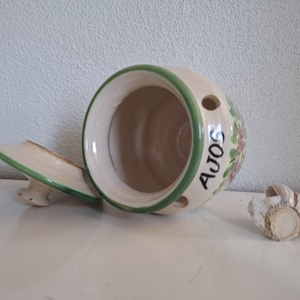 Recipient ceramic pentru pastrare usturoiului - casă & stil de viață - echipamente de bucătărie - accesorii de depozitare  - recipient de condimente - Artynos.ro