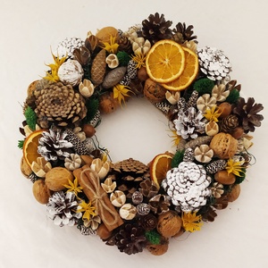 Coronita Craciun - accesorii de crăciun - decorațiuni de crăciun de casă - decorațiuni uși de crăciun - Artynos.ro
