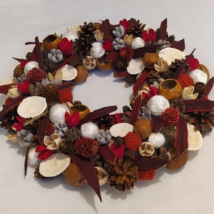 Coronita Craciun - accesorii de crăciun - decorațiuni de crăciun de casă - decorațiuni uși de crăciun - Artynos.ro
