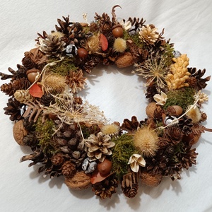 Coronita Craciun/Advent - crăciun - decorațiuni de advent - coroniță advent - Artynos.ro