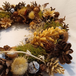 Coronita Craciun/Advent - crăciun - decorațiuni de advent - coroniță advent - Artynos.ro