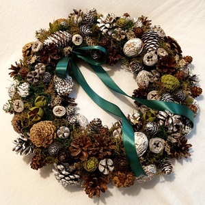 Coronita Craciun/Advent - crăciun - decorațiuni de advent - coroniță advent - Artynos.ro