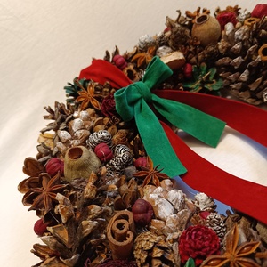 Coronita Craciun/Advent - crăciun - decorațiuni de advent - coroniță advent - Artynos.ro