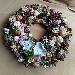 Coronita Craciun/Advent - crăciun - decorațiuni de crăciun de casă - decorațiuni pentru ușă de crăciun - Artynos.ro