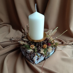 Lumanare Craciun - crăciun - decorațiuni de crăciun de casă - decor pentru masă de crăciun - Artynos.ro