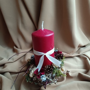 Lumanare Craciun - crăciun - decorațiuni de crăciun de casă - decor pentru masă de crăciun - Artynos.ro