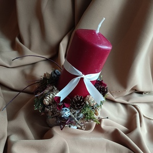 Lumanare Craciun - crăciun - decorațiuni de crăciun de casă - decor pentru masă de crăciun - Artynos.ro