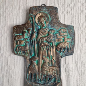 Piesa decorativa-Cruce - crăciun - decorațiuni de crăciun de casă - decor pentru masă de crăciun - Artynos.ro