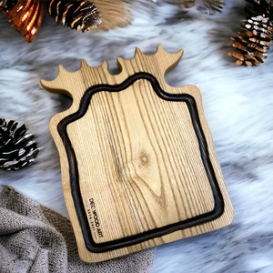 Platou din lemn Rudolf  - casă & stil de viață - accesorii pentru echipamente de bucătărie - accesorii de servire - boluri și farfurii din lemn, bol de servire - Artynos.ro