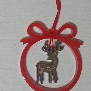 Glob pentru bradul de Craciun, Craciun, Decoratiuni de Craciun de casa, Globuri de Craciun, Obiecte pictate, ARTYNOS