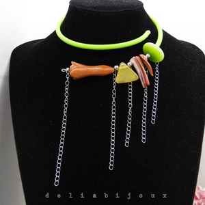 Colier handmade unicat - agate, sidef (cod1197), Bijuterii, Coliere, Coliere statement, Confectionarea bijuteriilor, ARTYNOS