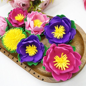 Brosa statement handmade unicat - Martisor - floare (cod1168) - bijuterii - broșe - Artynos.ro