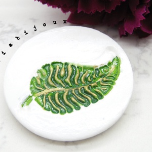 Brosa statement handmade unicat - Martisor (cod927) - bijuterii - broșe - Artynos.ro