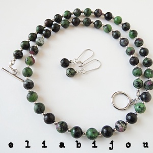 Set de bijuterii Rubin zoisit - bijuterii - seturi de bijuterii - Artynos.ro