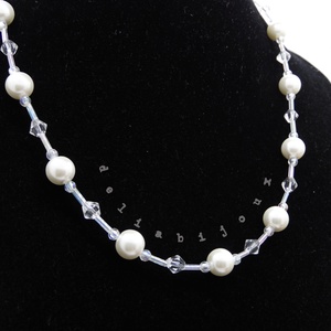 Colier handmade -margele nisip, perle de sticla (cod1206), Bijuterii, Coliere, Coliere din margele, Confectionarea bijuteriilor, ARTYNOS