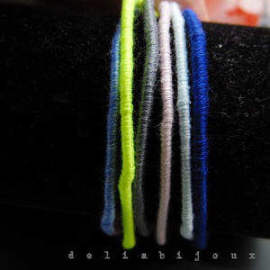 Set Brățări Prieteniei Handmade � 5 Brățări Colorate din Ață de Bumbac (cod947) - bijuterii - brățări - brățări împletite - Artynos.ro