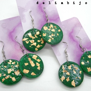 Cercei statement handmade unicat - rotunzi (cod912) - bijuterii - cercei - cercei lungi - Artynos.ro