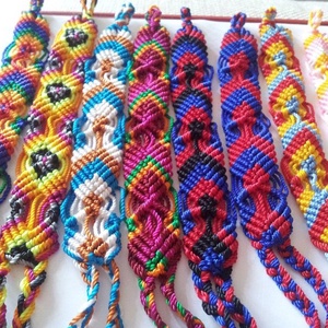 Brațară handmade din bumbac - Bratara Prieteniei - impletita - perfectă pentru un stil lejer, de vară sau festival - bijuterii - brățări - brățări împletite - Artynos.ro