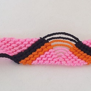 Bratara handmade -  Bratara Prieteniei - impletita - perfectă pentru un stil lejer, de vară sau festival - bijuterii - brățări - brățări împletite - Artynos.ro