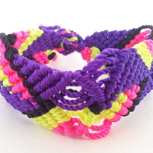 Bratara handmade -  Bratara Prieteniei - impletita - perfectă pentru un stil lejer, de vară sau festival - bijuterii - brățări - brățări împletite - Artynos.ro
