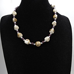 Colier Handmade Statement cu Mărgele plastic (Cod1481) - bijuterii - coliere - coliere din mărgele - Artynos.ro