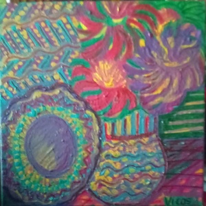 Natura statica  - arte vizuale și accesorii  - picturi - pictură acrilică - Artynos.ro