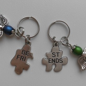 Set mini brelocuri Best Friends - inger, , , ARTYNOS