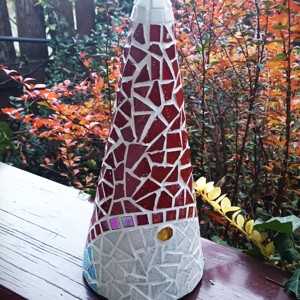 Mozaic Moș Crăciun decor - decorațiuni de Crăciun realizate manual pentru interior și exterior - crăciun - cadouri de moș crăciun - cadouri de moș crăciun - Artynos.ro