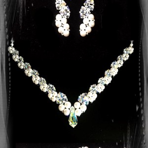 Nunta, mireasa, set de bijuterii casual, cristal swarovski SSZ-ESW01-1, , , ARTYNOS