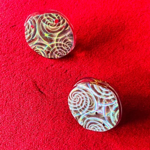 Cercei Glittery Beams - bijuterii - cercei - cercei din rășină - Artynos.ro