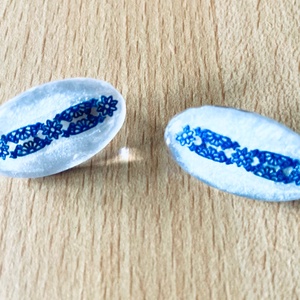 Cercei Braul Domnitei - bijuterii - cercei - cercei din rășină - Artynos.ro