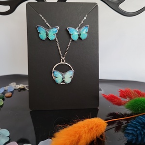 Set cercei si pandantiv - bijuterii - seturi de bijuterii - Artynos.ro