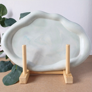 Tavă decorativă din beton Cloud - casă & stil de viață - accesorii pentru decorat casa - decorațiuni de masă și decorațiuni pentru rafturi  - boluri din ceramică, boluri decorative - Artynos.ro