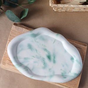 Tavă decorativă din beton Cloud - casă & stil de viață - accesorii pentru decorat casa - decorațiuni de masă și decorațiuni pentru rafturi  - boluri din ceramică, boluri decorative - Artynos.ro