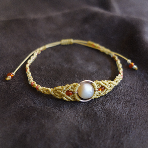 Brățară Verde Olive - bijuterii - brățări - brățări împletite - Artynos.ro