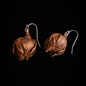 Cercei cupru Trandafiri de Damasc - Artynos.ro