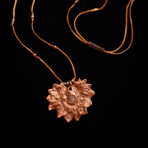 Pandantiv cupru Rotunjoară - bijuterii - coliere - coliere cu pandative - Artynos.ro