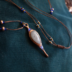 Colier Piatra Lunii - bijuterii - coliere - coliere cu pandative - Artynos.ro