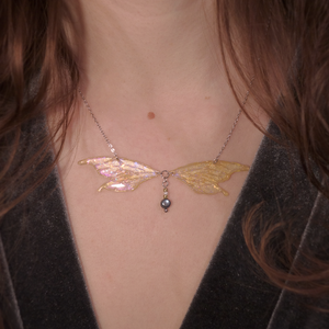 Colier Aripi Zână - bijuterii - coliere - coliere cu pandative - Artynos.ro