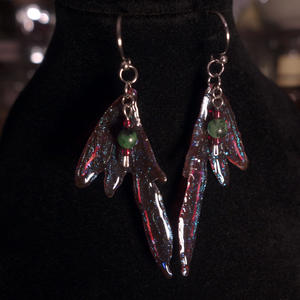 Cercei Aripi Zână - bijuterii - cercei - cercei lungi - Artynos.ro