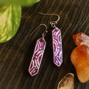 Cercei din lut, Bijuterii, Cercei, Cercei lungi, Confectionarea bijuteriilor, ARTYNOS