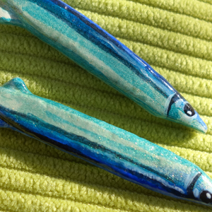 Cercei Peștișori - bijuterii - cercei - cercei cu figurine - Artynos.ro