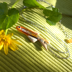 Colier Peștișor - bijuterii - coliere - coliere cu pandative - Artynos.ro