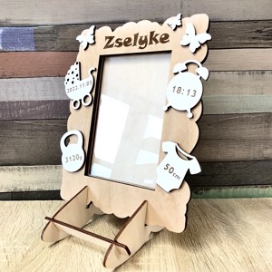 Baby nou-născut date placa cadru personalizat - casă & stil de viață - accesorii pentru decorat casa - picturi murale - rame pentru fotografii - Artynos.ro