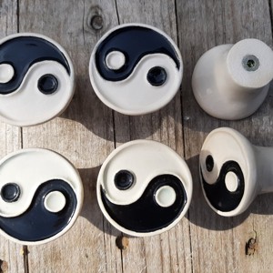 Mânere și butoane de mânere de mobilă yin-yang - casă & stil de viață - mobilier artizanal - mânere și butoane de mânere de mobilă - Artynos.ro