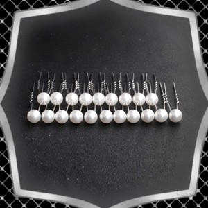 Bijuterii, ornamente de păr, catarame de păr: nuntă, mireasă, ornament de păr casual ES-H-TŰ02-10 alb 20pcs/pack -  - Artynos.ro