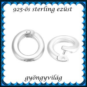 Inel deschis pentru bijuterii din argint 925, blocabil ESZK NY-Z 6e 1 buc/cs, , , ESZK NY-Z 6e
Inel de montare deschis si blocabil din sarma de argint autentic 925 cu diametrul de 6..., ARTYNOS